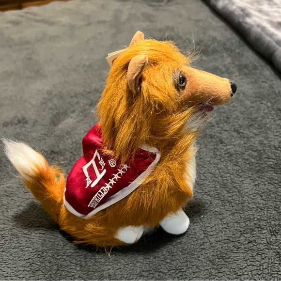 Vintage Team Crossbars Mini 8” Texas A&M Mascot “Reveille”Plush Dog With Tag - Picture 1 of 8